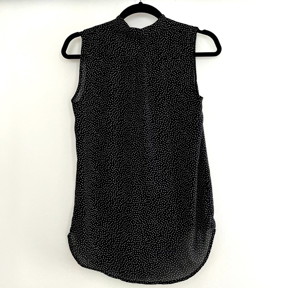 Spense semi-sheer polka dot top size small - Picture 3 of 4